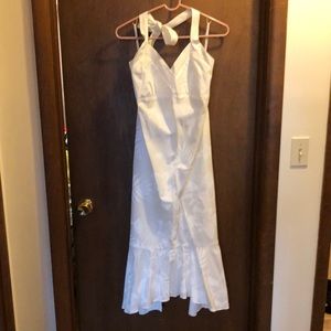 White Hawaiian Dress